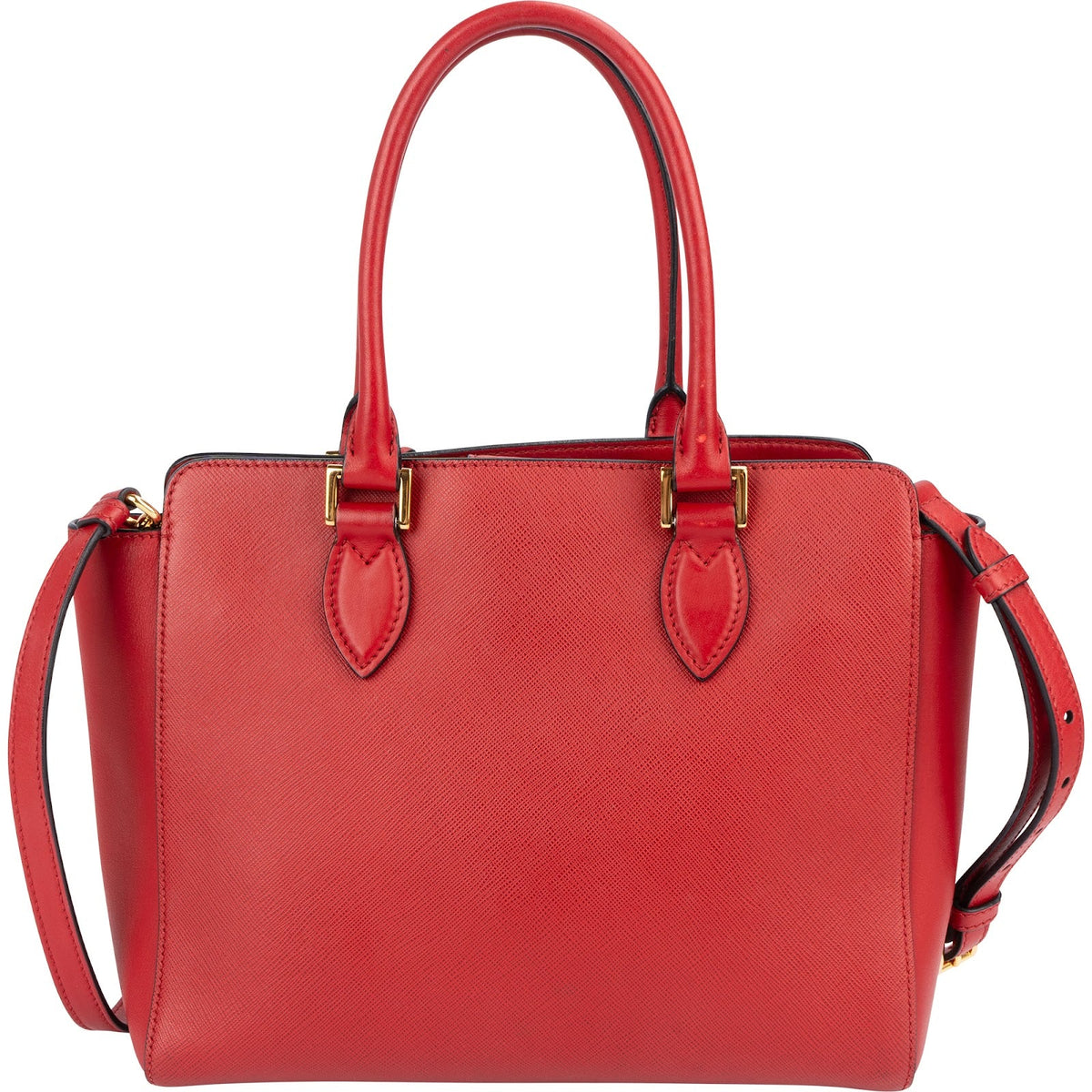 Prada Saffiano lederen tote tas