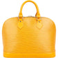 Louis Vuitton Alma PM aus gelbem Epi-Leder – Ansicht 5