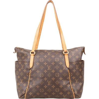 Borsa a spalla Louis Vuitton Totally MM in tela Monogram