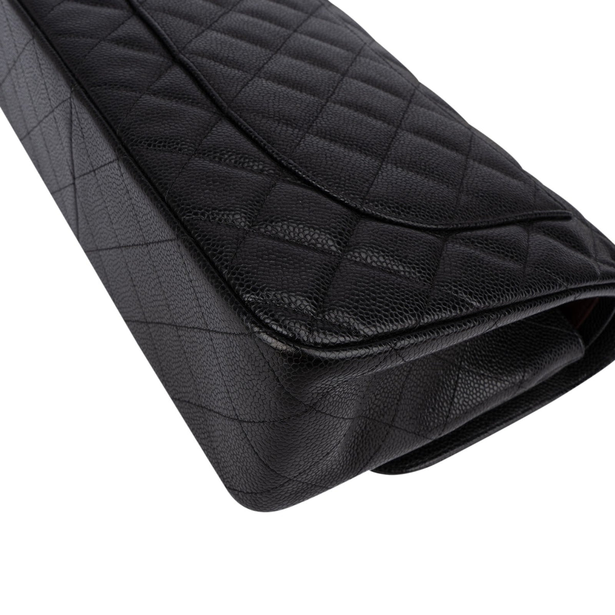 Chanel Caviar Leder Jumbo Double Flap Umhängetasche, Bild 8 von 15