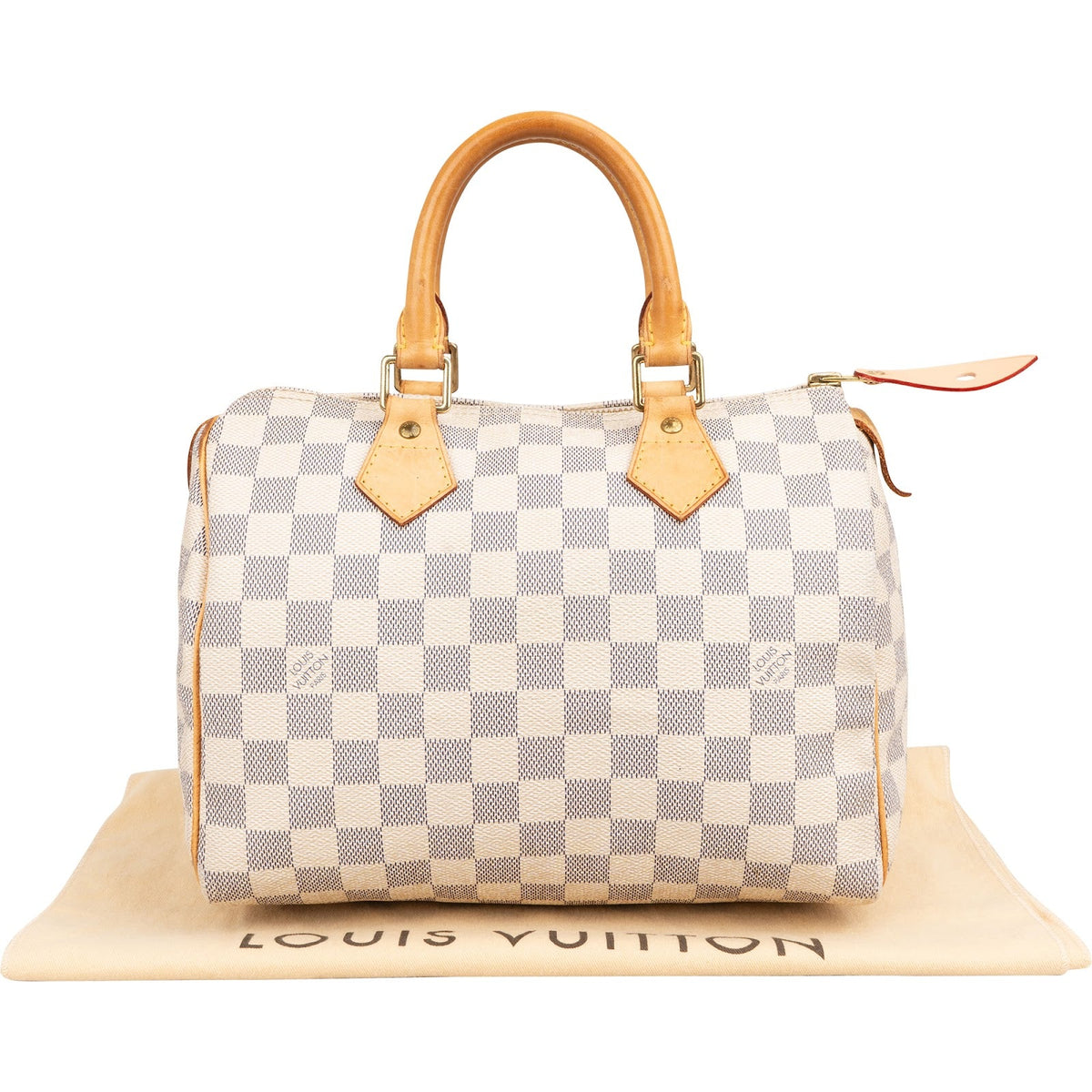 Louis Vuitton Speedy 25 aus Damier Azur Canvas – Ansicht 2