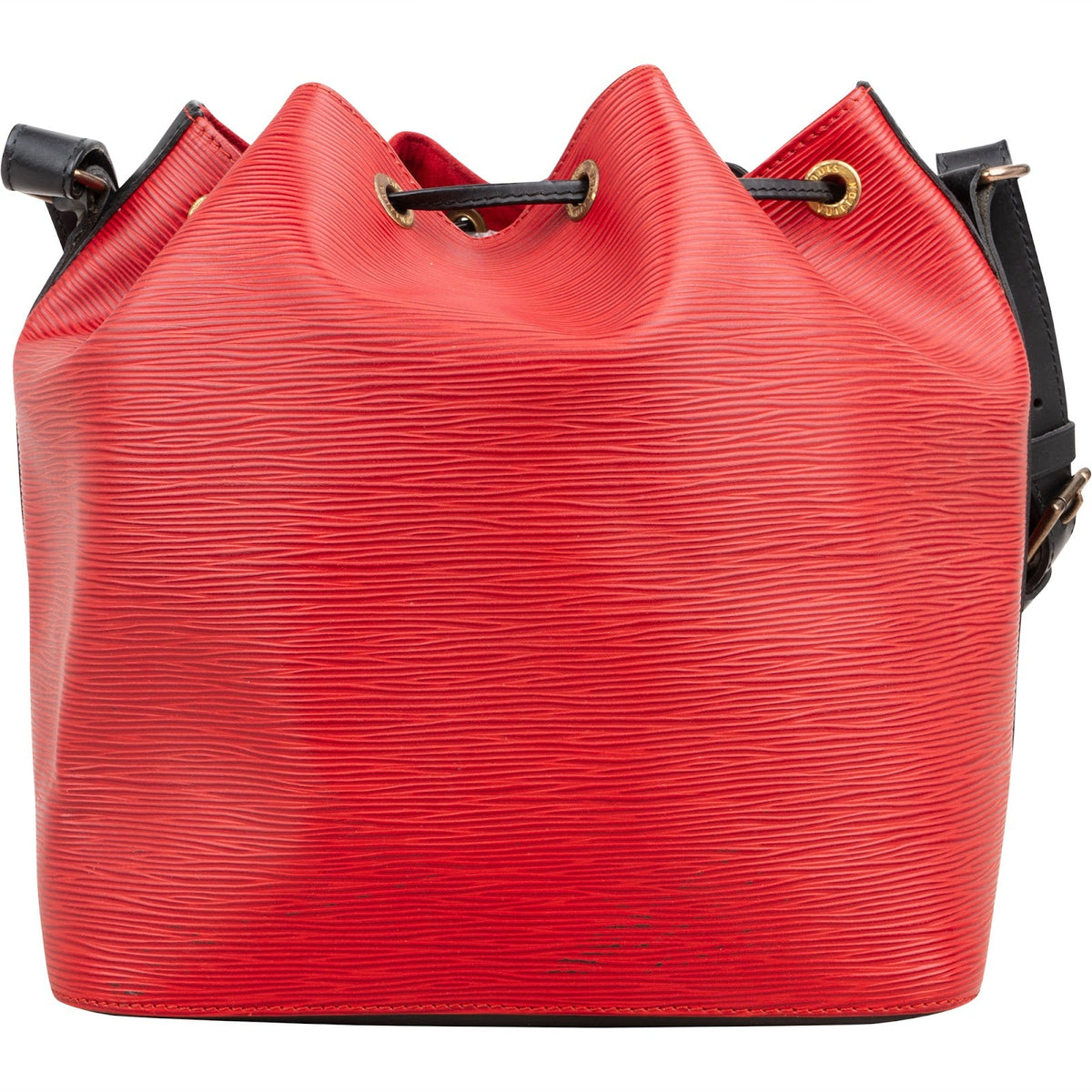 Bolso de hombro Sac Noé Petit de Louis Vuitton en piel Epi bicolor