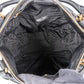 Prada Black Soft Calfskin Gaufre Tote Handbag