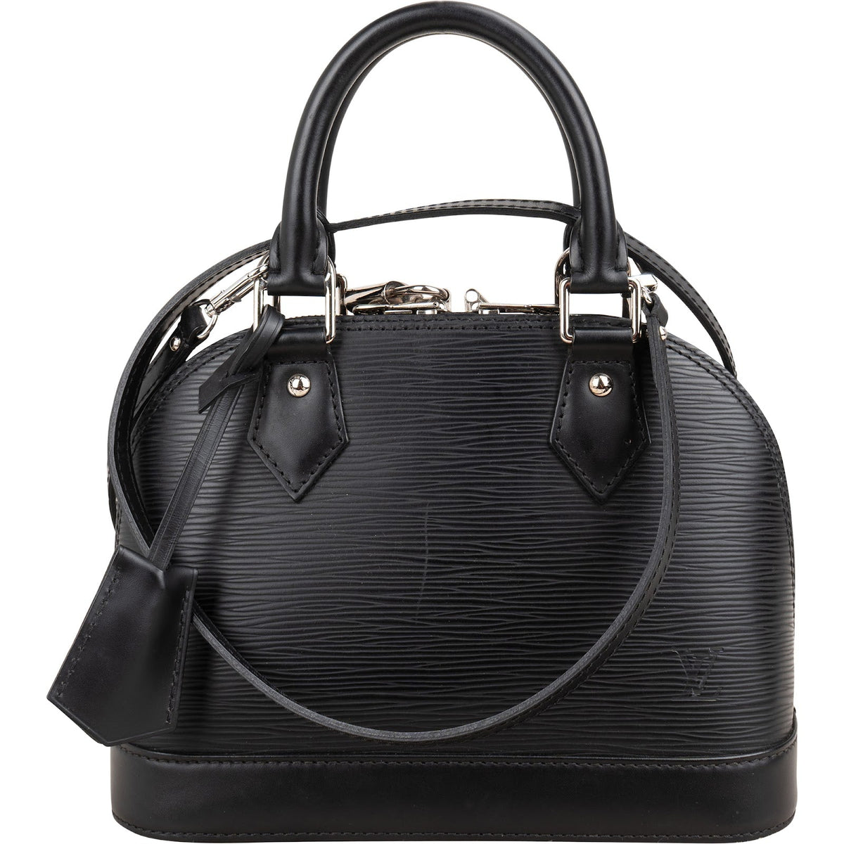 Louis Vuitton Alma BB handtas van zwart Epi-leer