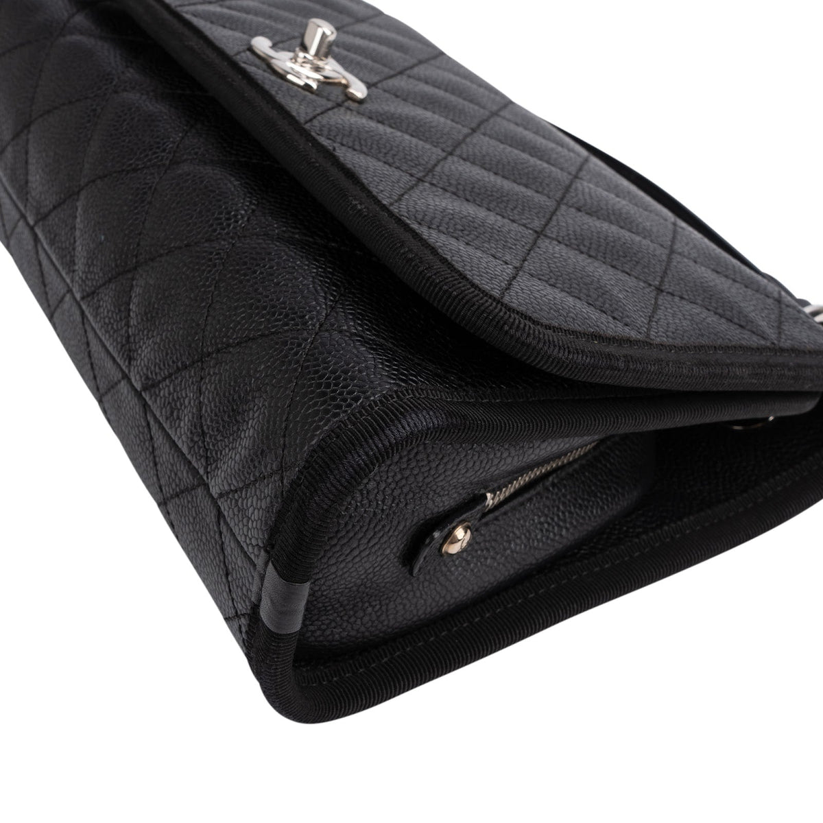 Chanel CC Business Affinity Small Single Flap aus Caviar-Leder – Ansicht 8