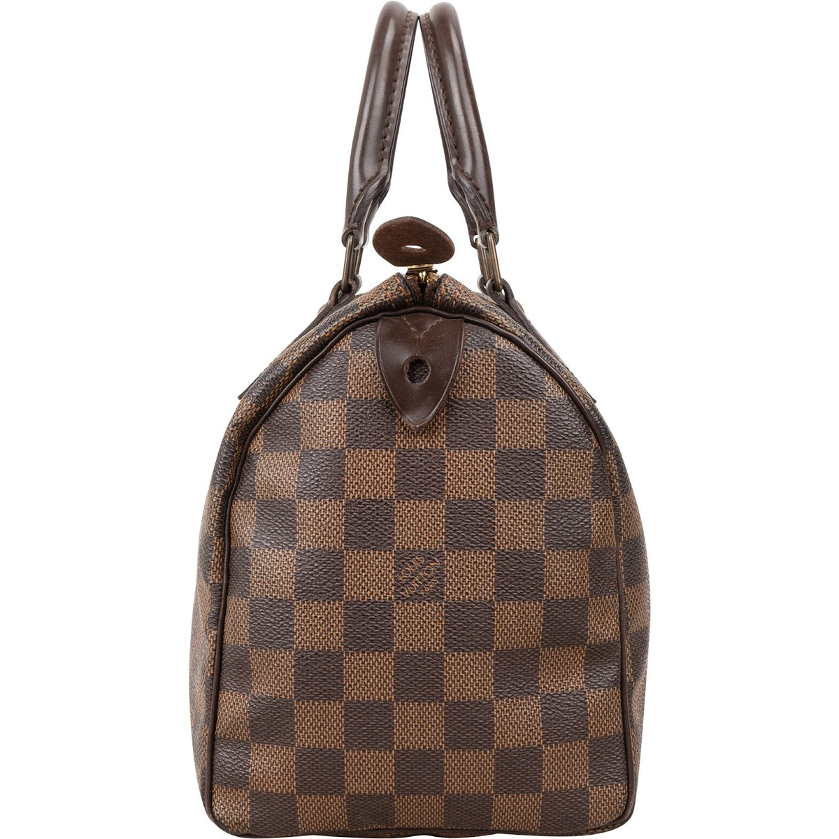 Sac à main Louis Vuitton Speedy 25 en toile Monogram Damier Ébène
