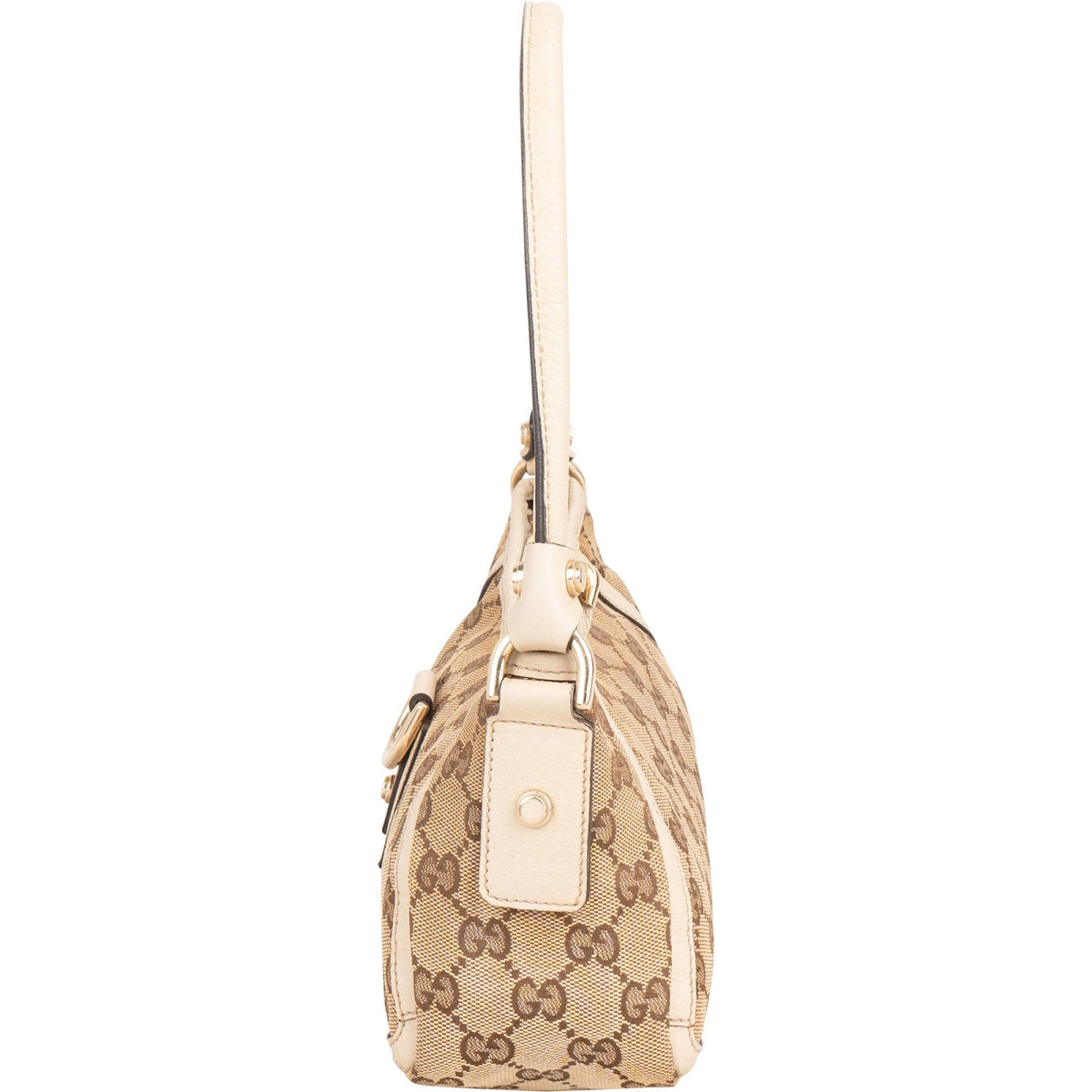 Borsa a spalla Gucci Abbey D-Ring Abbey in tela Monogram GG