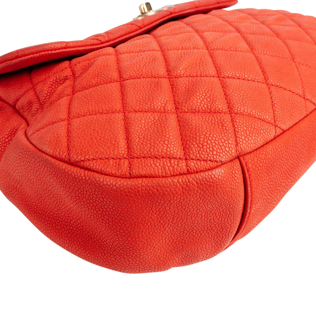 Chanel In The Mix Maxi Single Flap aus gestepptem Caviar-Leder – Ansicht 8
