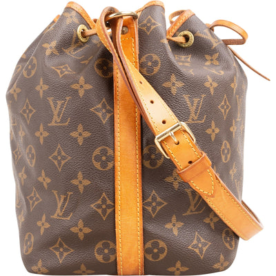 Louis Vuitton Monogram Canvas Petit Noé Shoulder Bag