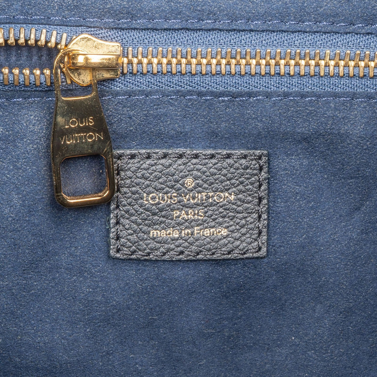 Sac à bandoulière Neverfull MM Louis Vuitton en cuir Monogram Empreinte noir