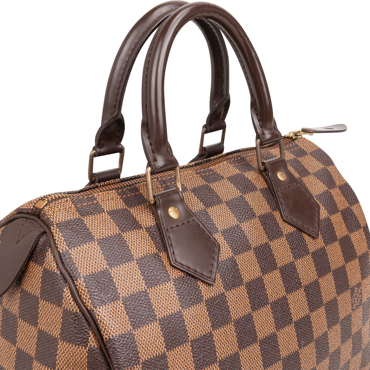 Louis Vuitton Speedy 25 aus Damier Ebene Canvas – Ansicht 3