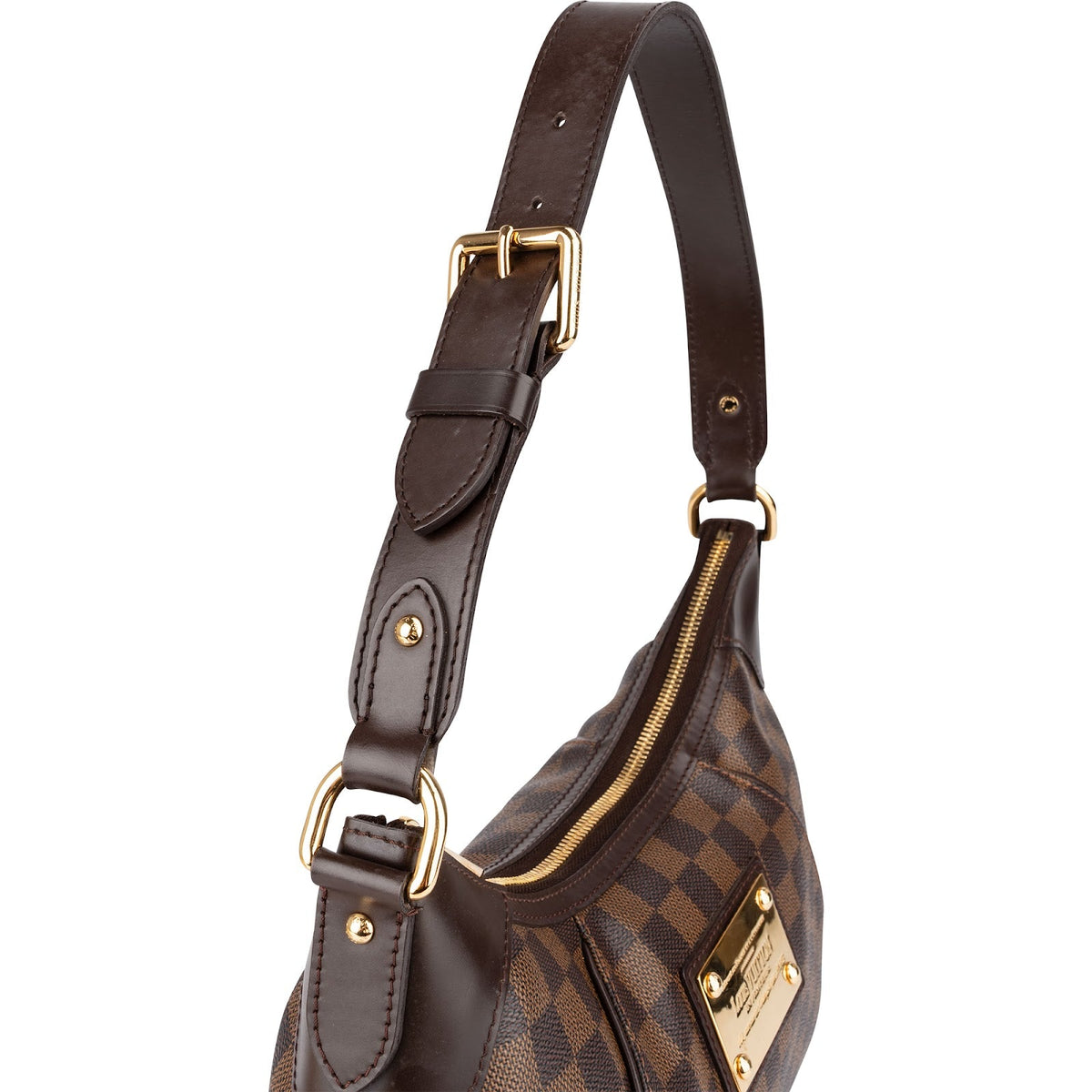 Borsa a spalla Louis Vuitton modello Thames GM in tela Monogram Damier Ebene