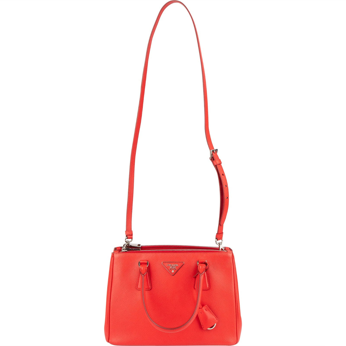 Bolso de mano Galleria de piel Saffiano de Prada