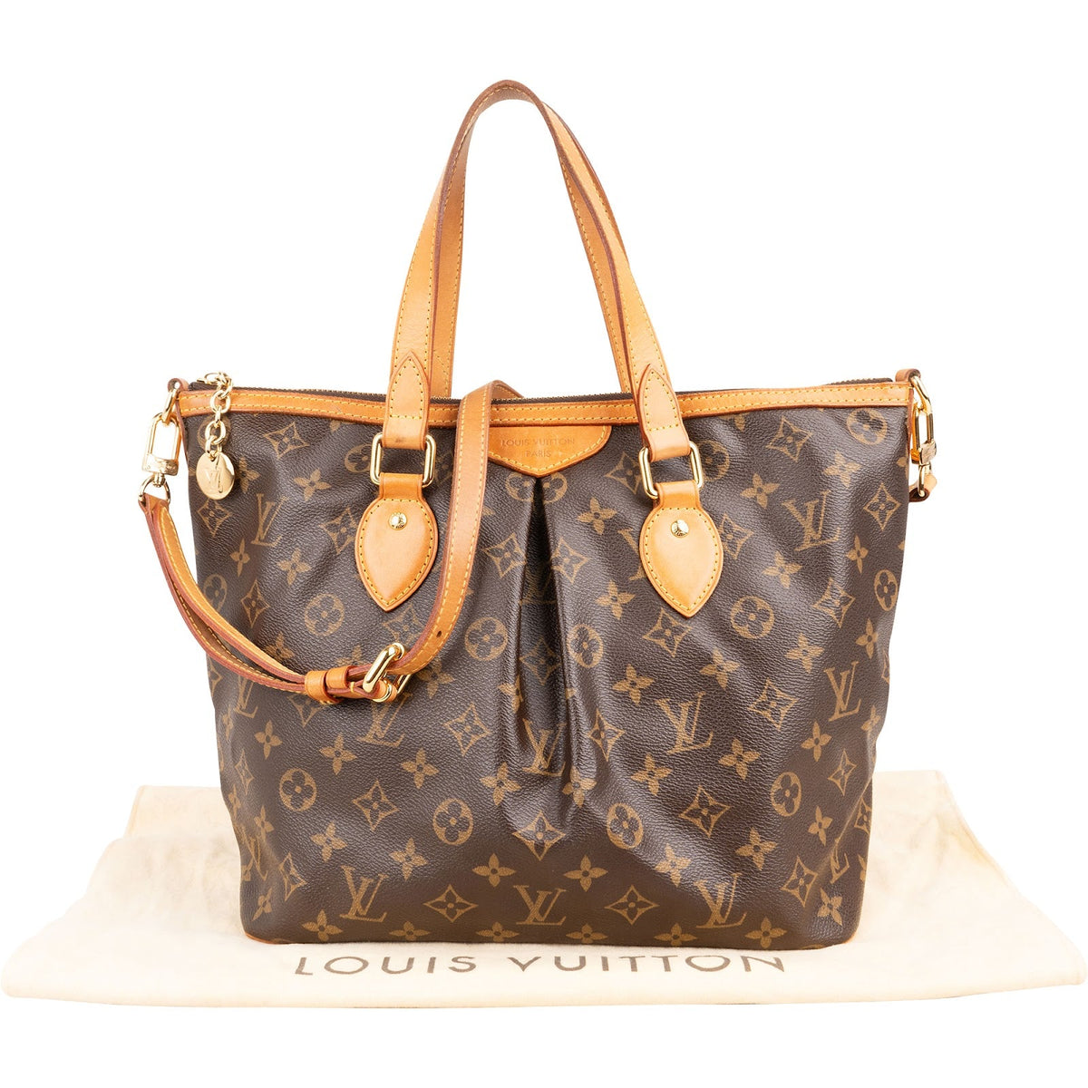 Borsa Louis Vuitton Palermo PM in tela Monogram