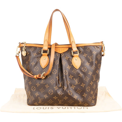 Borsa Louis Vuitton Palermo PM in tela Monogram