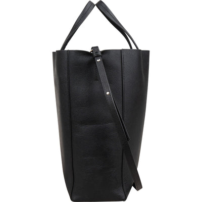 Celine Grained Calfskin Small Vertical Cabas Handbag