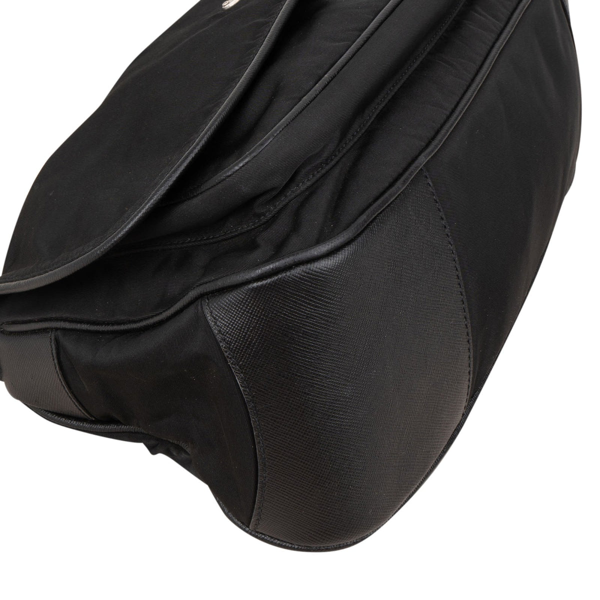 Prada Tessuto Nylon Triangle Flap Pocket Shoulder Bag