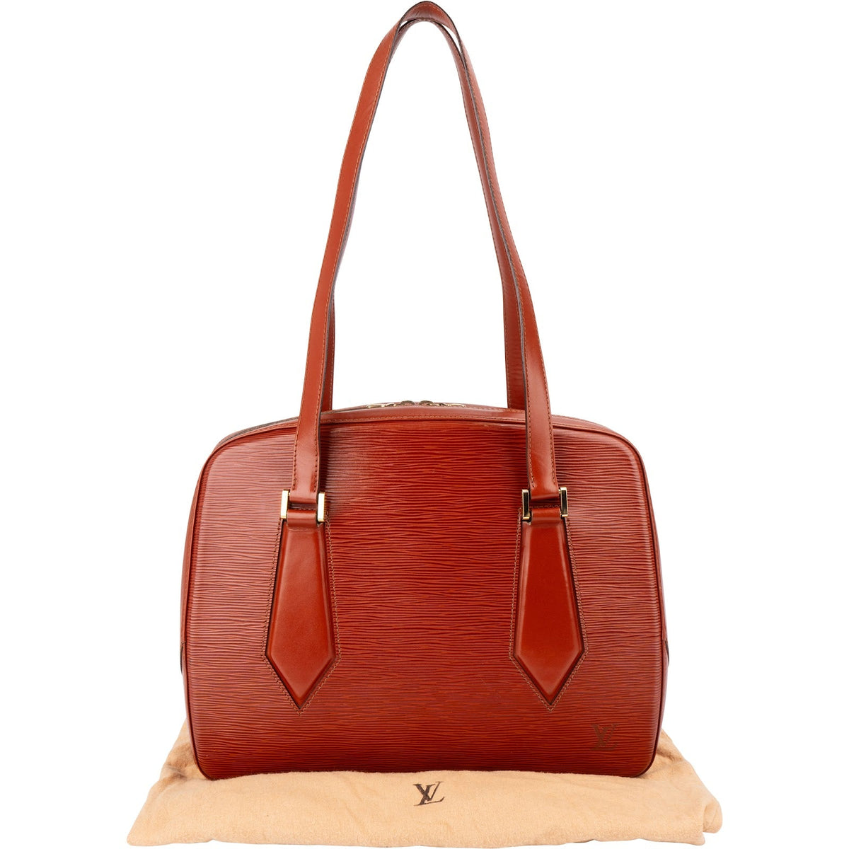 Louis Vuitton Voltaire aus Epi-Leder in Kenyan Fawn – Ansicht 2