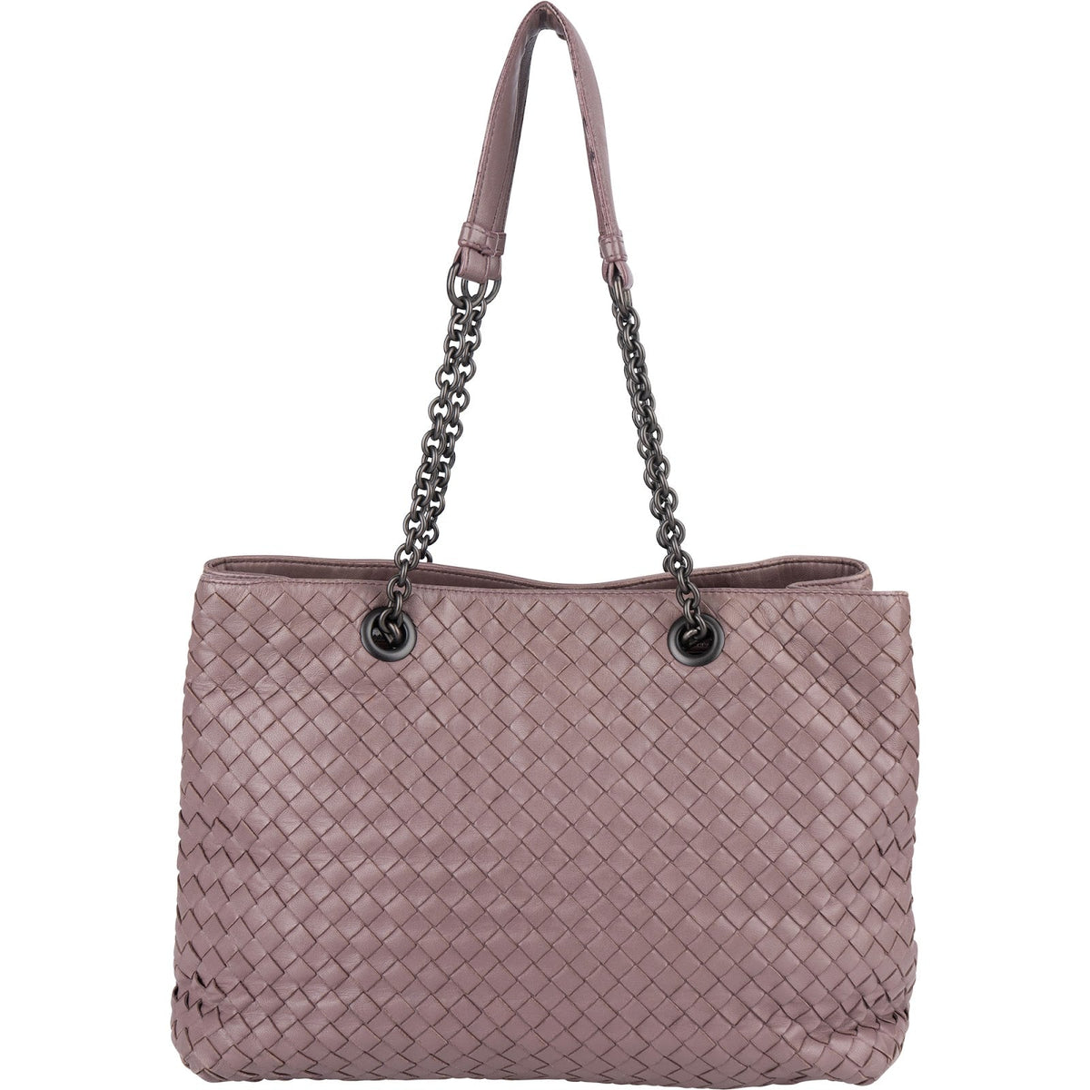 Bolso tote de hombro con cadena Bottega Veneta de piel Intrecciato