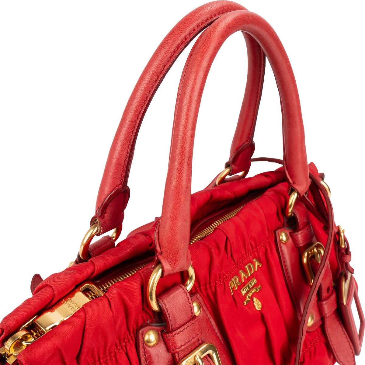 Prada Tessuto Gaufre Satchel Handtasche, Bild 2 von 11