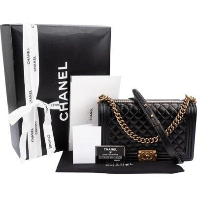 Chanel Quilted Crinkled Calfskin Limited 