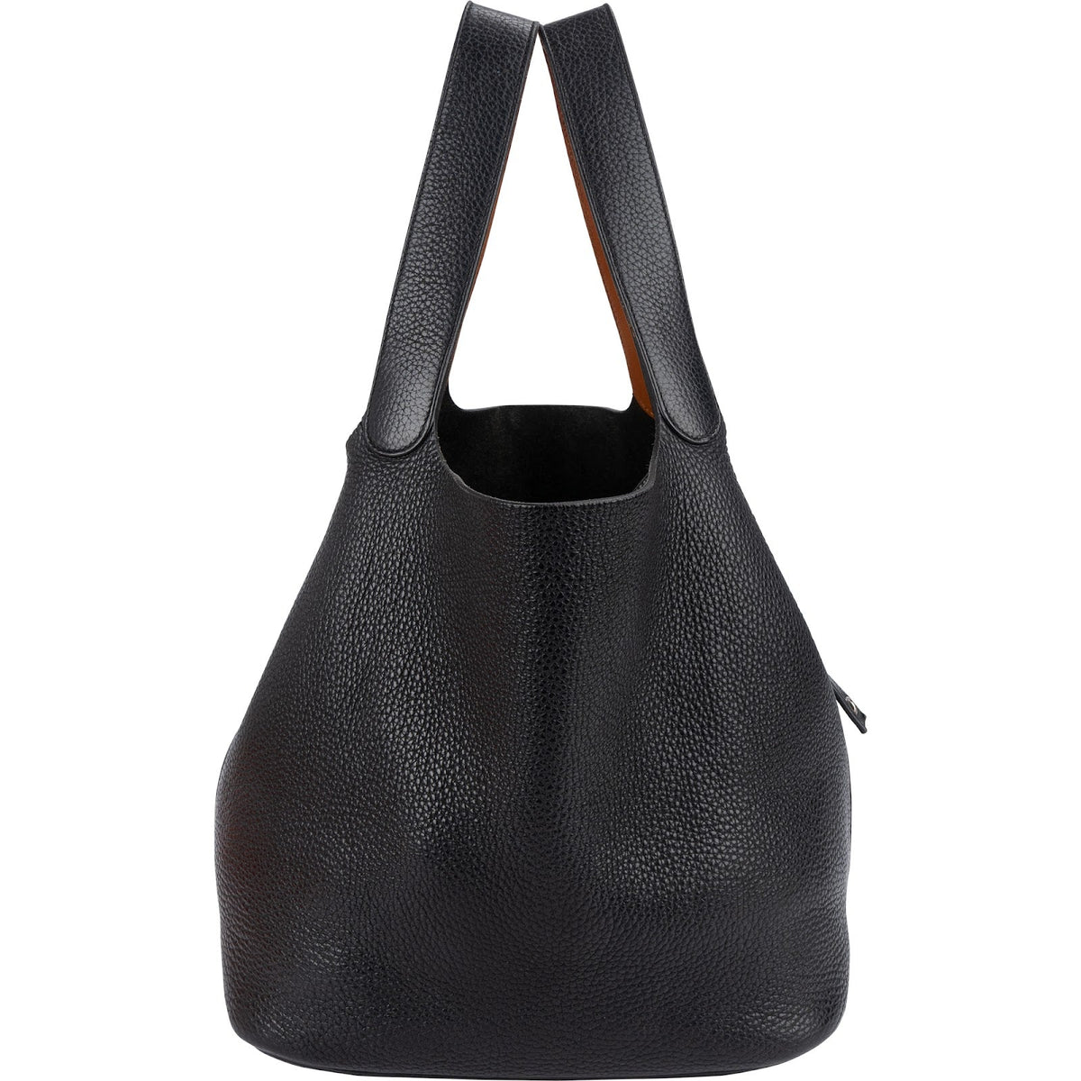 Bolso de mano Hermès Picotin Lock 26 en piel Clemence granulada
