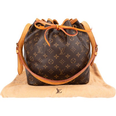 Louis Vuitton Monogram Canvas Petit Noé Shoulder Bag