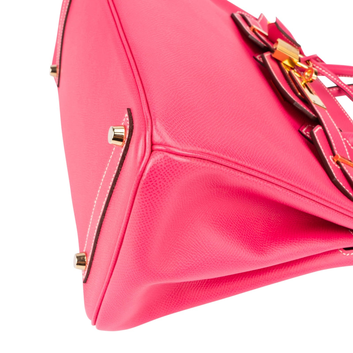 Hermès Birkin 30 handtas van Rose Tyrien Epsom-leer