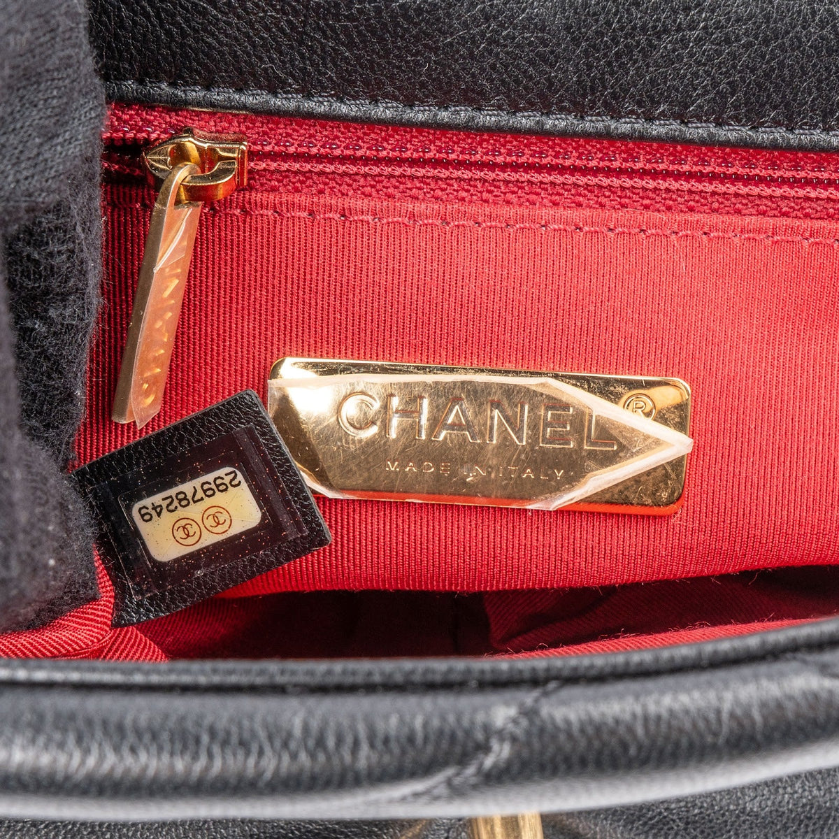 Chanel 19 Lammleder Single Flap Umhängetasche, Bild 13 von 13