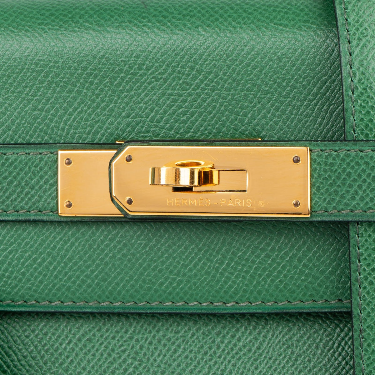 Sac à main Kelly Sellier 32 Hermès en cuir de veau Courchevel