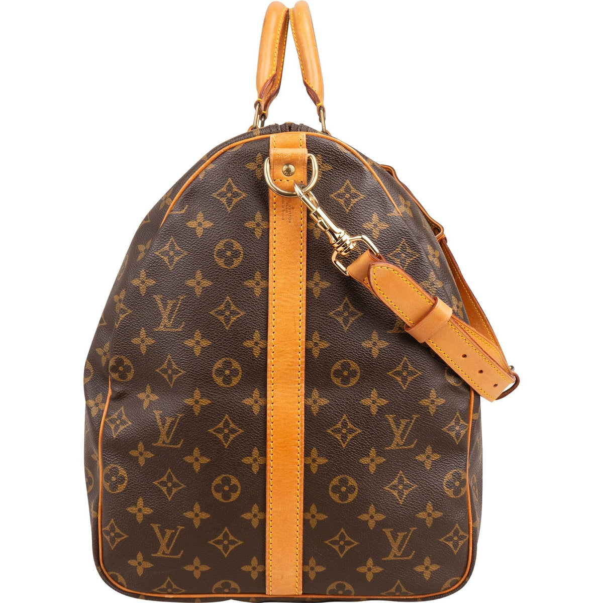 Louis Vuitton Canvas Keepall 60 Bandoulière Reisetasche, Bild 3 von 9