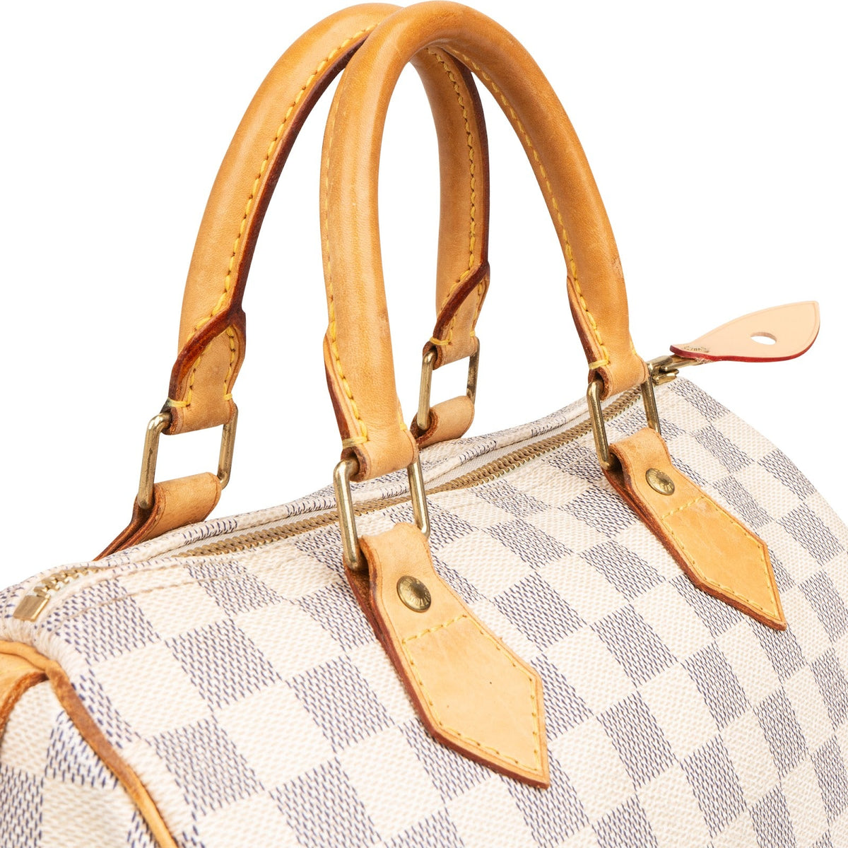 Louis Vuitton Speedy 25 aus Damier Azur Canvas – Ansicht 3