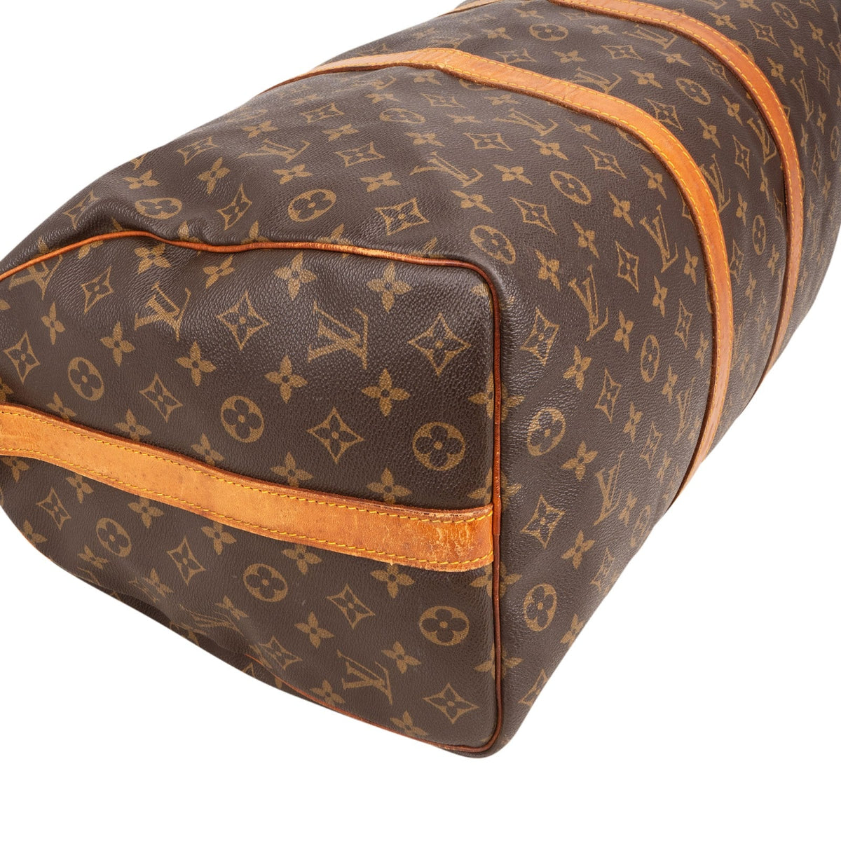 Louis Vuitton Canvas Keepall 50 Bandoulière Reisetasche, Bild 7 von 9