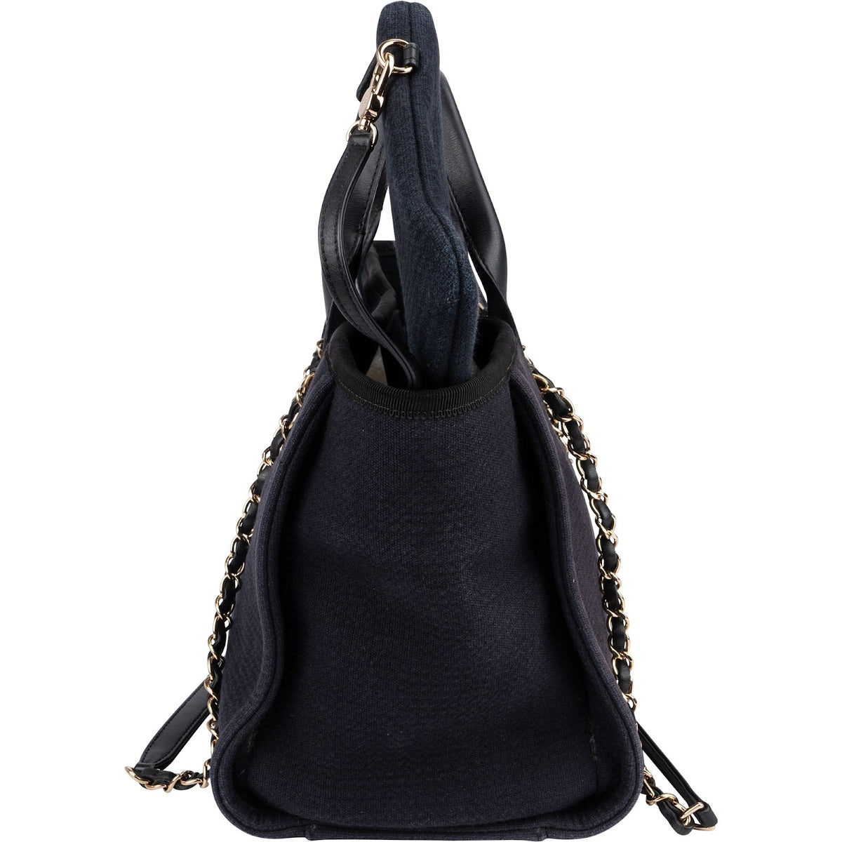 Chanel Canvas Deauville Small Tote Schoudertas