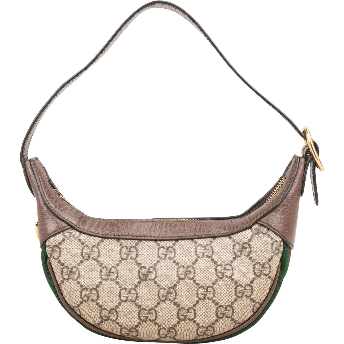 Sac à bandoulière Gucci Ophidia Crescent Pochette en toile GG Supreme