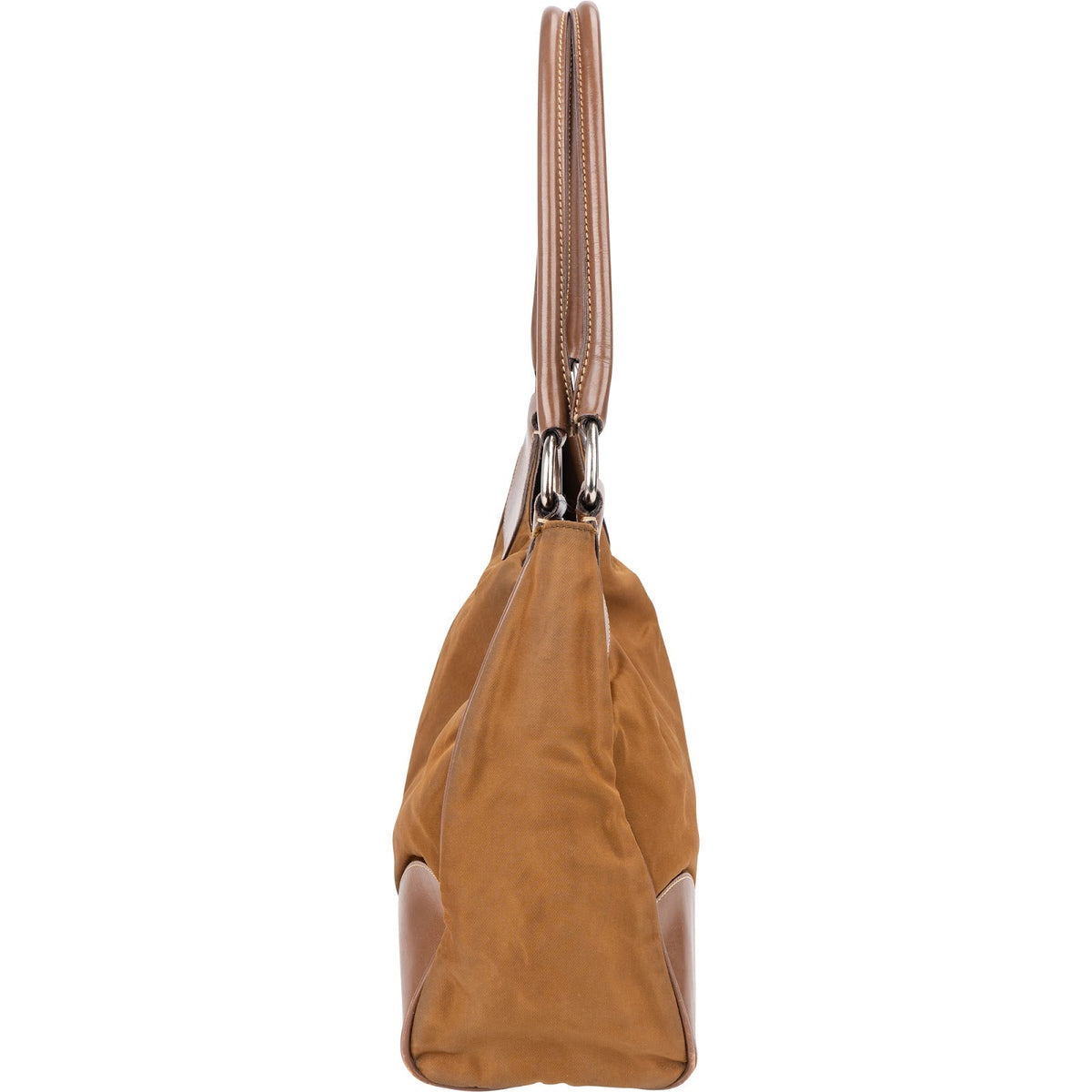 Prada Tessuto Leder Trim Hobo Schultertasche, Bild 3 von 10