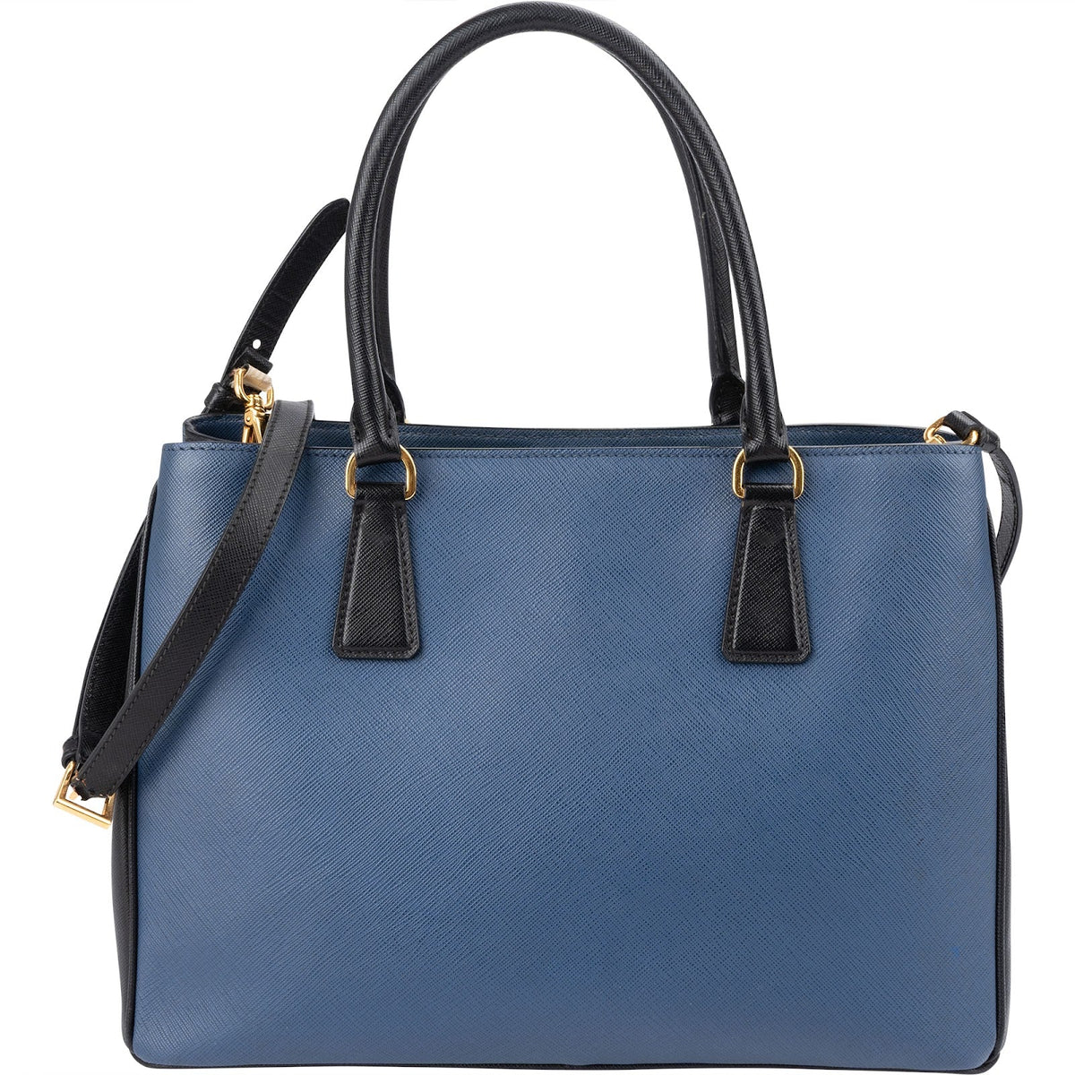 Sac à main Prada Galleria en cuir Saffiano bicolore
