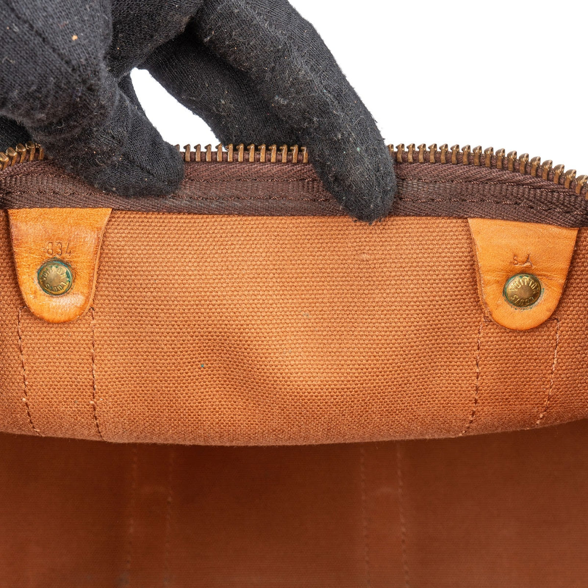 Louis Vuitton Monogram Canvas Keepall 45 Reisetasche, Bild 10 von 10