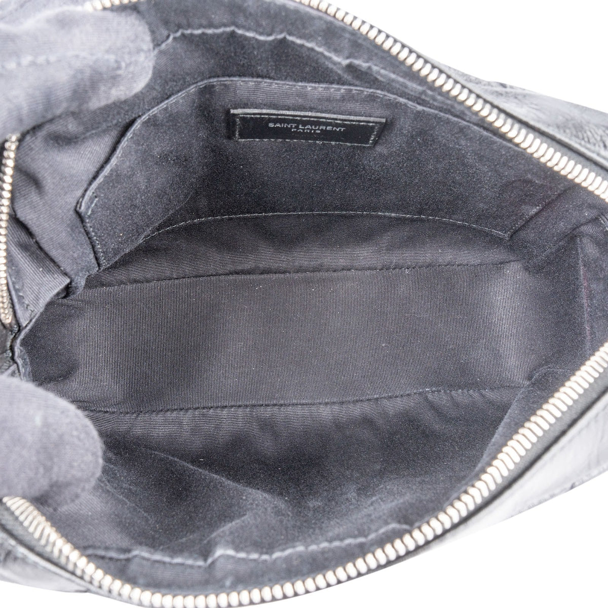 Saint Laurent gewatteerde leren Lou camera-schoudertas