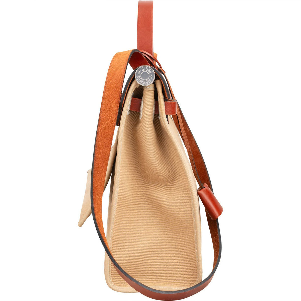 Borsa a mano con tracolla Hermès Classic Herbag 31 Zip in cotone
