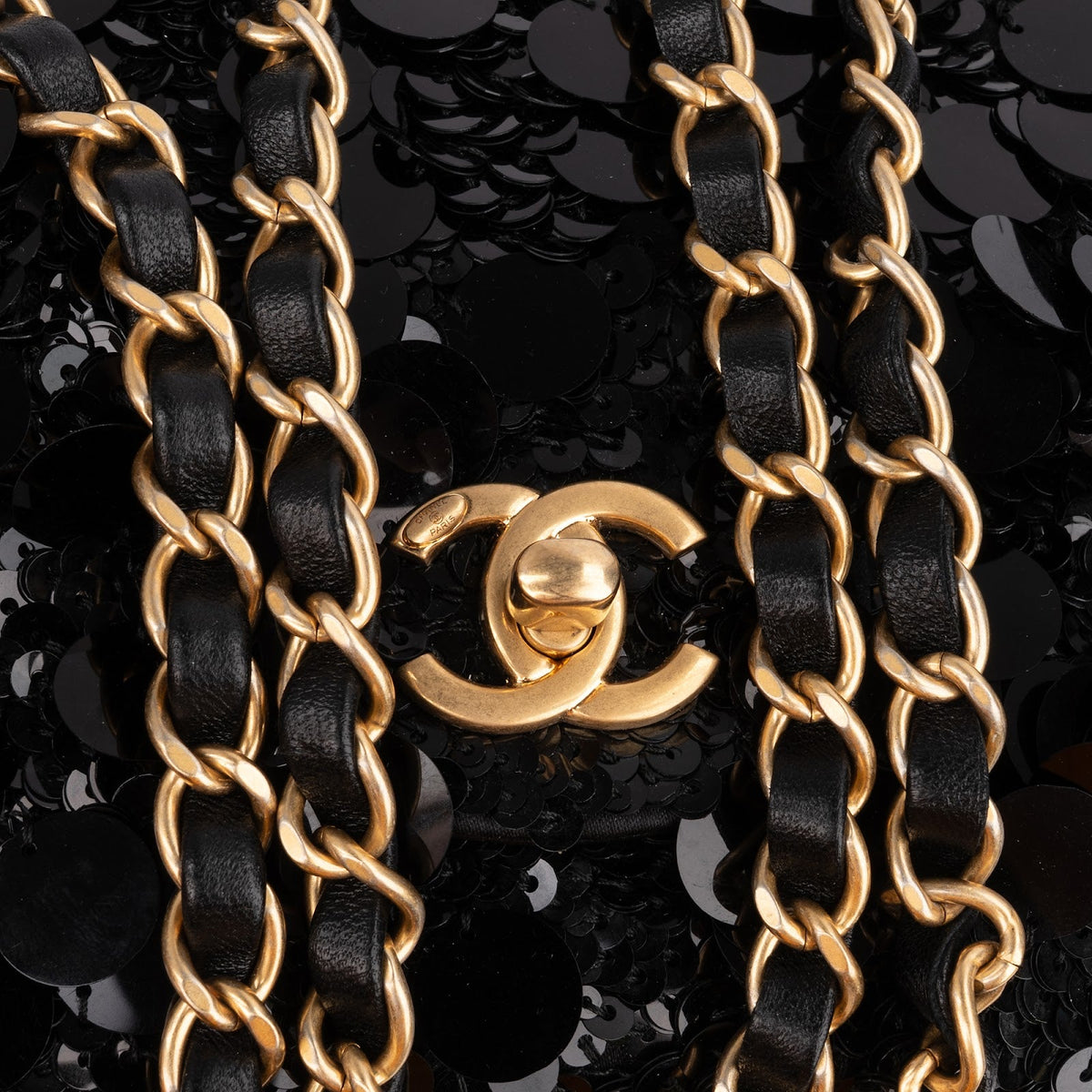 Chanel Limited Sequin Classic Single Flap Umhängetasche, Bild 9 von 15