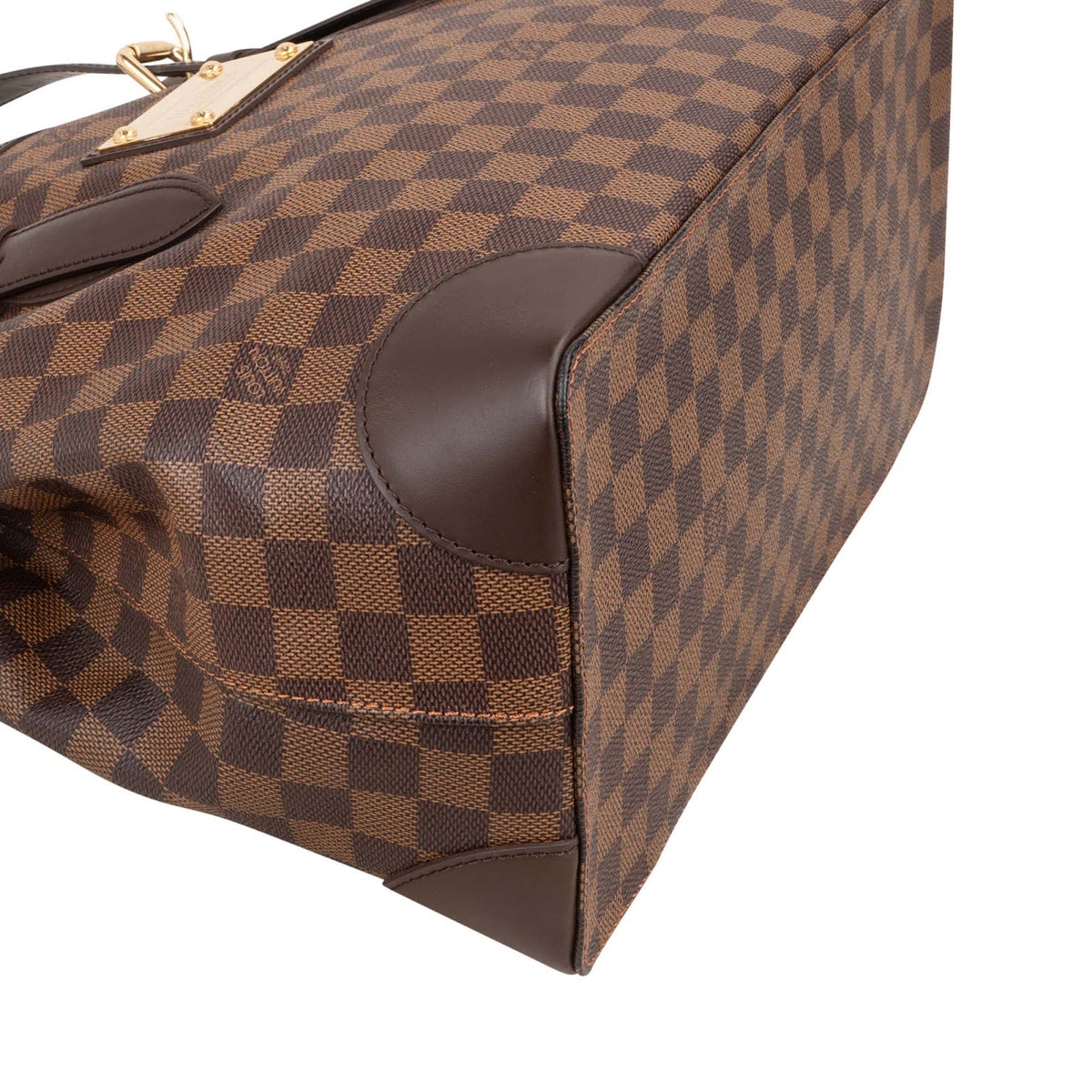 Bolso de hombro Louis Vuitton Monogram Damier Ebene Canvas Hampstead MM