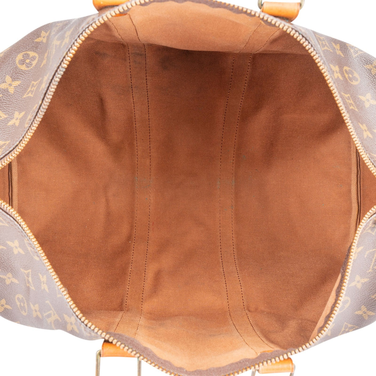Borsa da viaggio Louis Vuitton Keepall 45 in tela Monogram