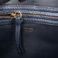 Celine Phantom aus blauem Pythonleder – Detailansicht 10