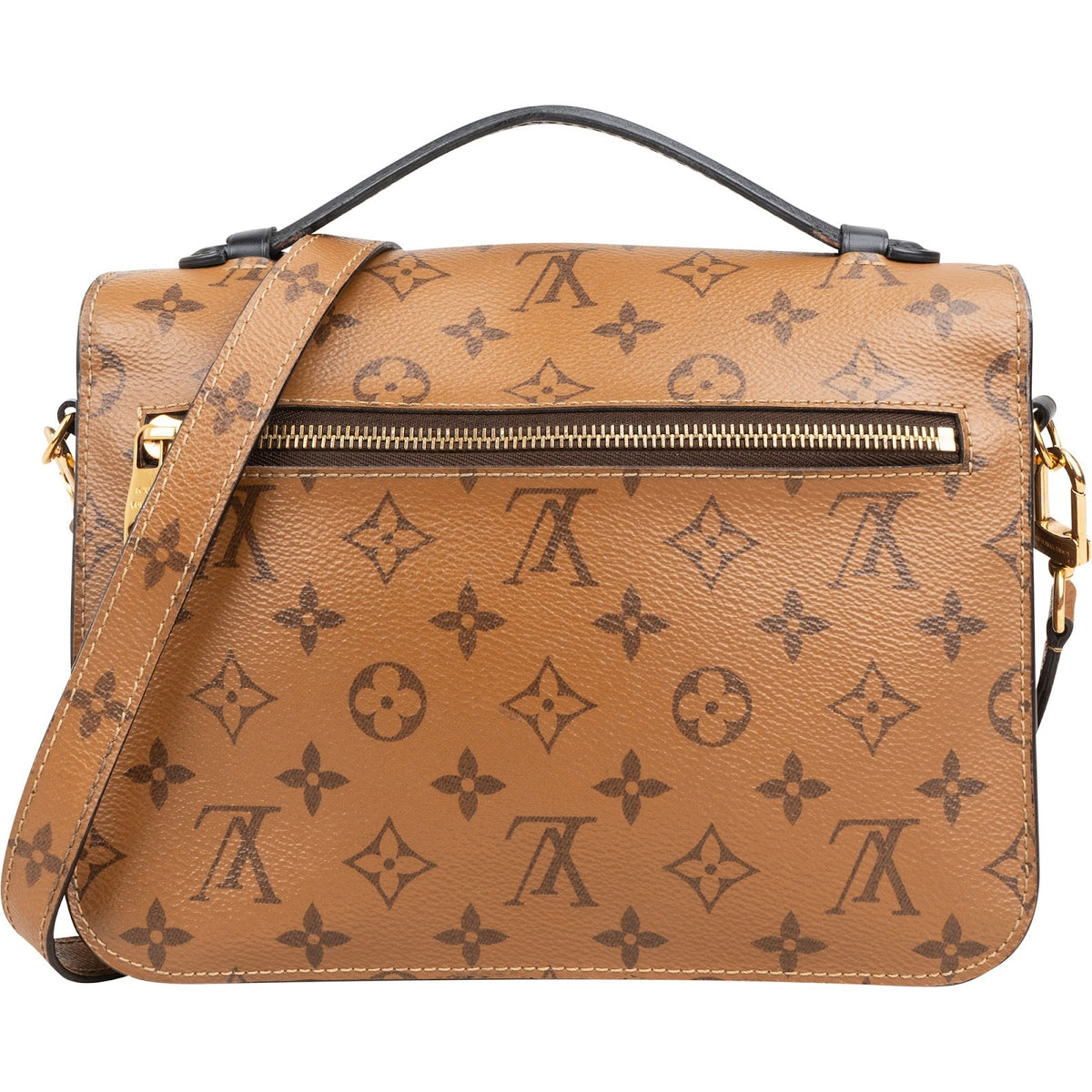 Louis Vuitton Monogram Reverse Canvas Pochette Métis Handbag