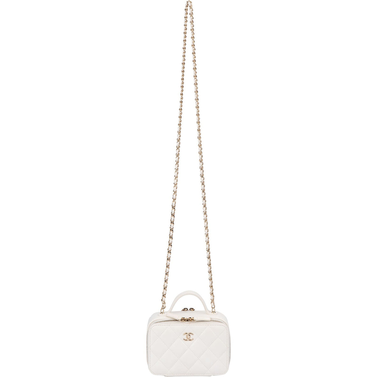 Chanel Lammleder Vanity Chain Umhängetasche, Bild 9 von 12