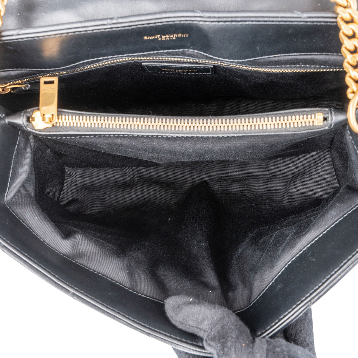 Borsa a tracolla media Loulou Saint Laurent in pelle trapuntata