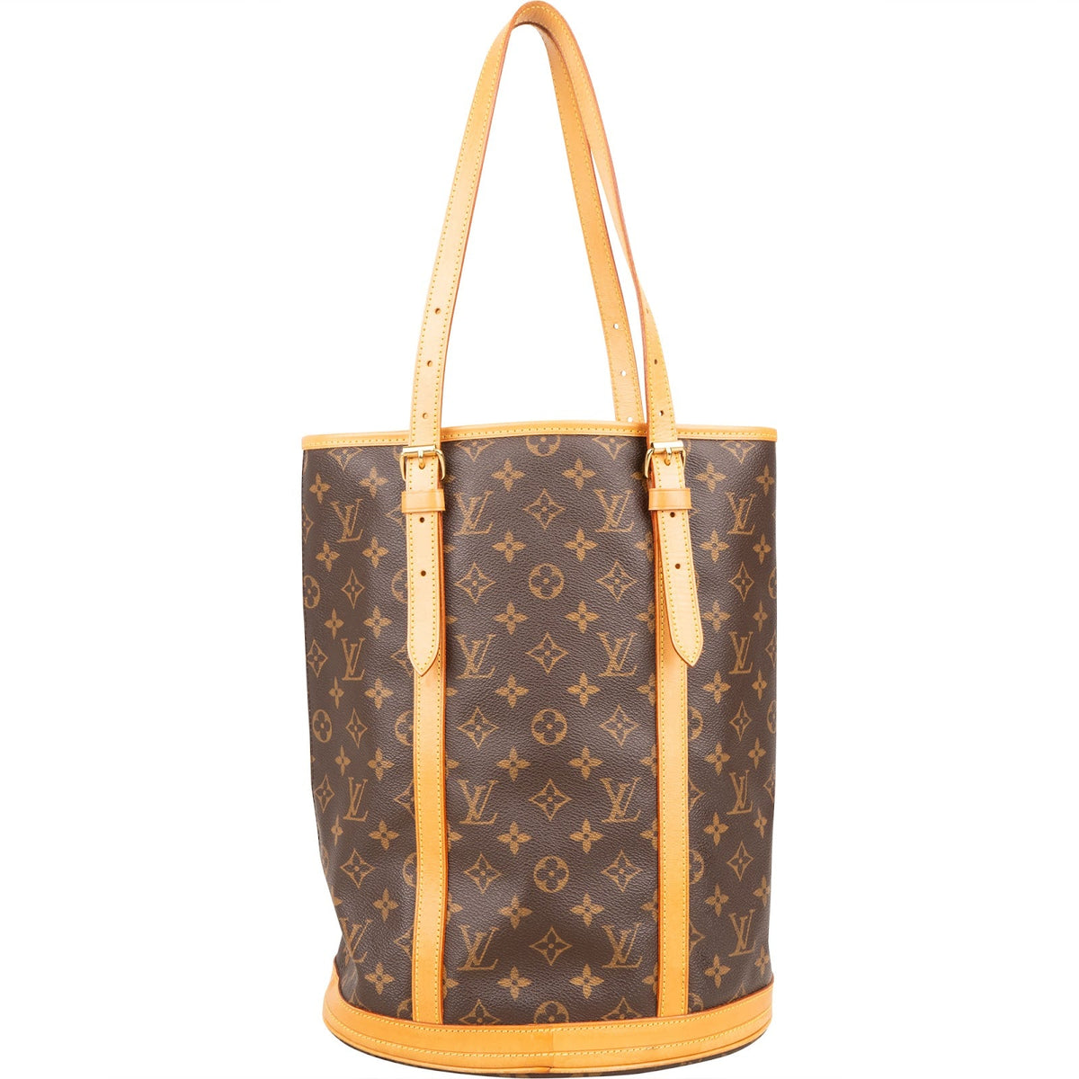 Sac porté épaule Louis Vuitton Bucket GM en toile Monogram