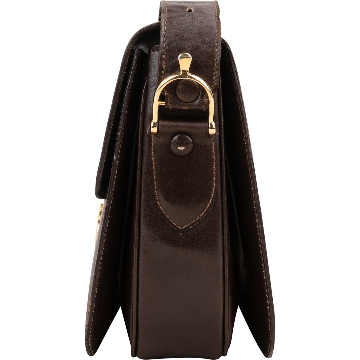 Celine Boxcalf Leder Horse Carriage Schultertasche, Bild 4 von 9