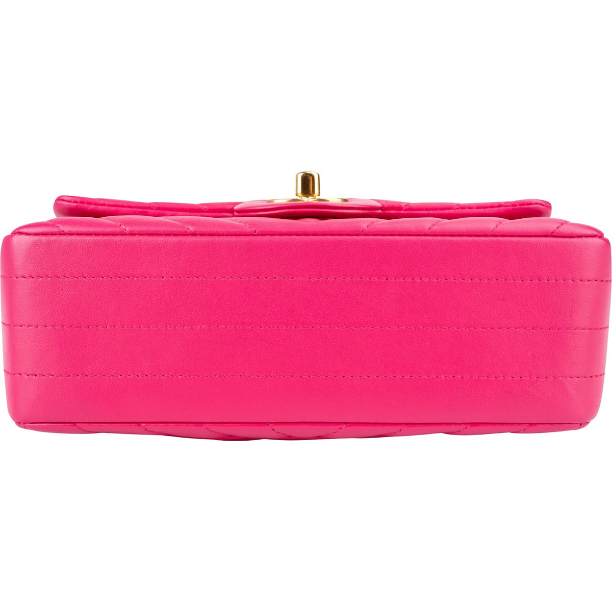 Chanel Chevron Lammleder Single Flap Umhängetasche, Bild 6 von 14